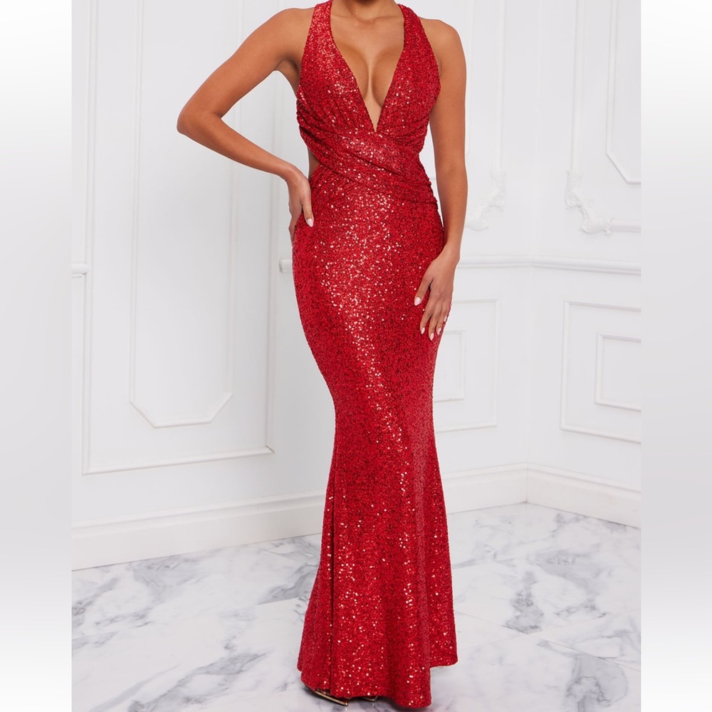 Sequin Maxi Dress